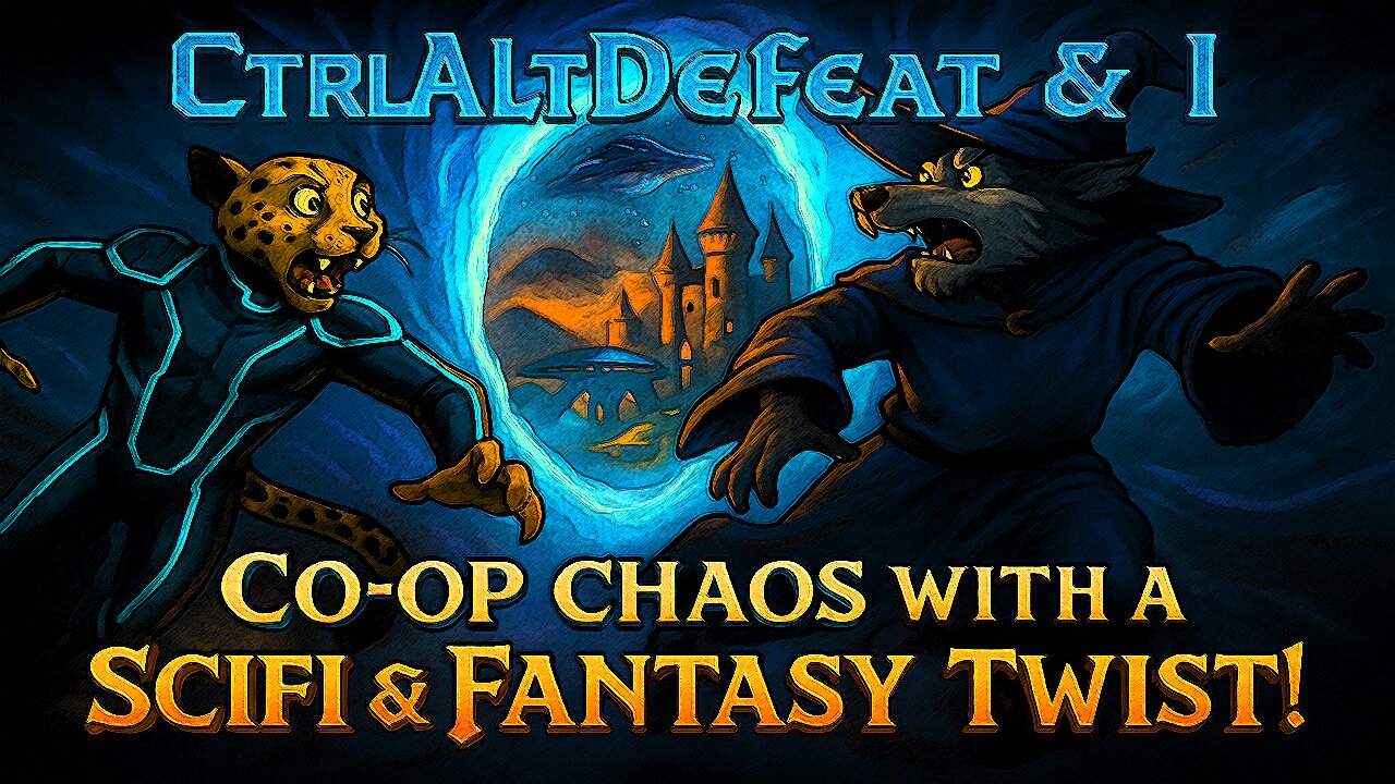 CtrlAltDefeat & I Co-Op Chaos with a Sci-Fi & Fantasy Twist! - Split Fiction Ep 1 Raw
