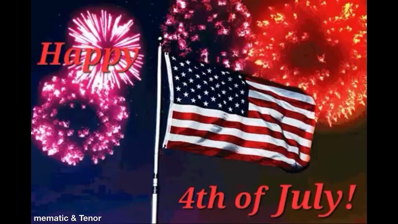 Happy 4th of July (independence Day) 🇺🇸🎆🎇🧨🔥✨