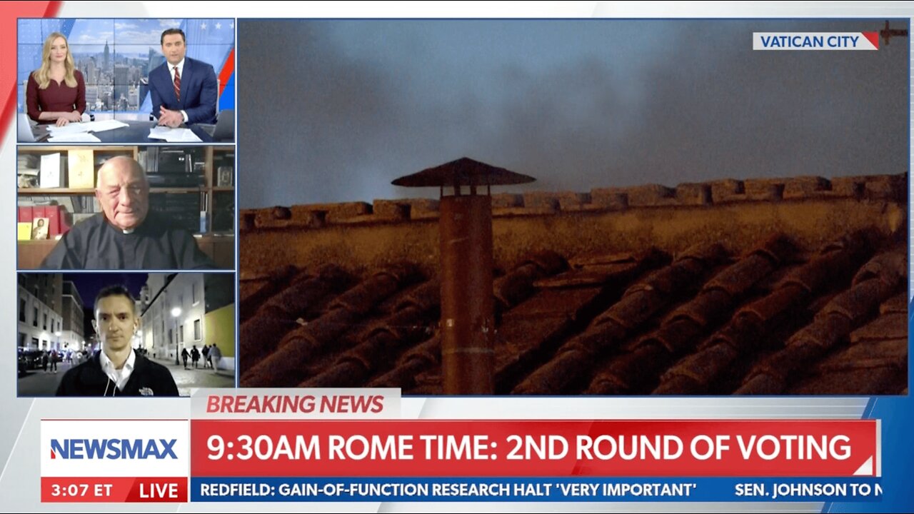 Black Smoke, No Pope Yet - Monsignor Franco & CforC Discuss - NEWSMAX