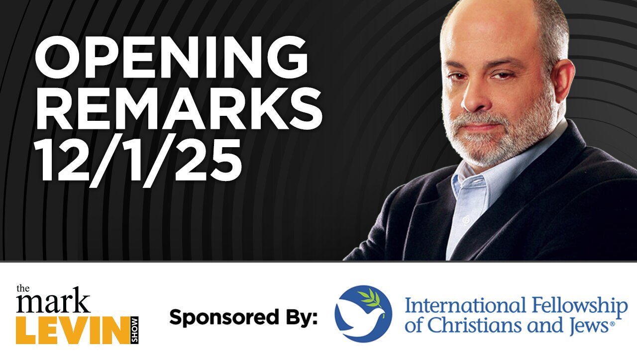 Mark's Opening Remarks - 12/1/25