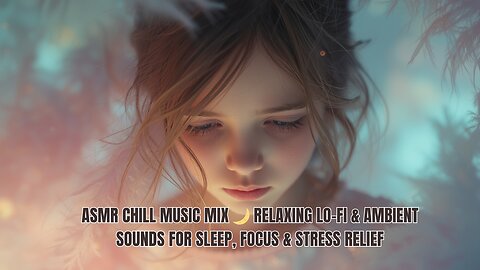 ASMR Chill Music Mix 🌙 Relaxing Lo-Fi & Ambient Sounds for Sleep, Focus & Stress Relief