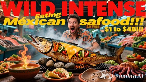 Eating INTENSE Mexican Seafood!!! 2nd Largest Seafood Market in the World!!!