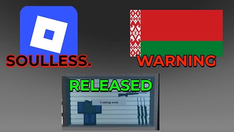 Roblox's SOULLESS Avatar Updates, Brazilian Protests IRL + Belarus eyes RISKS