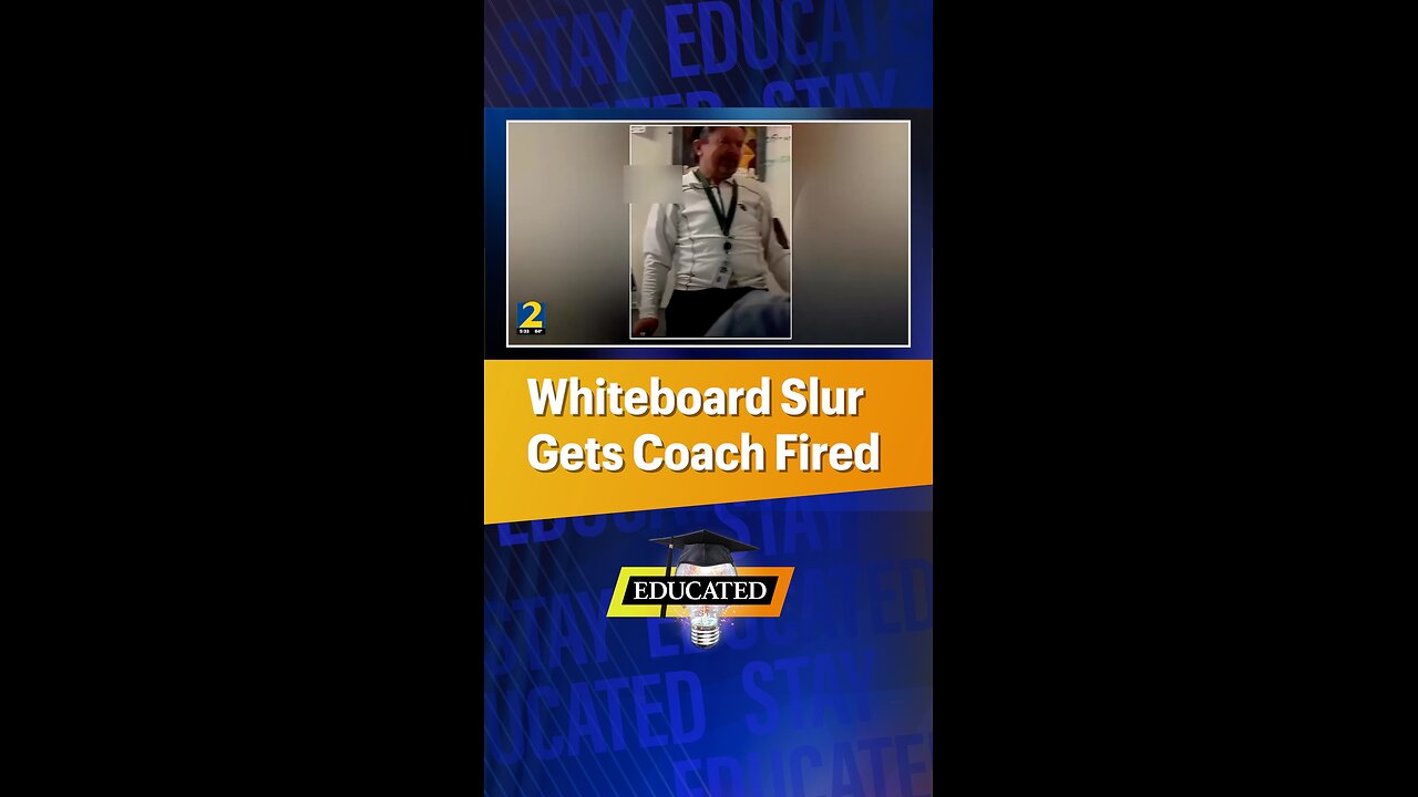 🤬Teacher Fired For Writing Racial Slur On Whiteboard