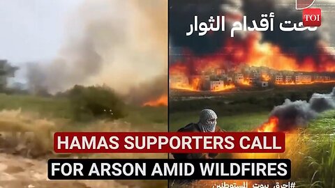 Forest Fire Jihad – Inferno Terror against Israel: Muslims Burned Jerusalem?