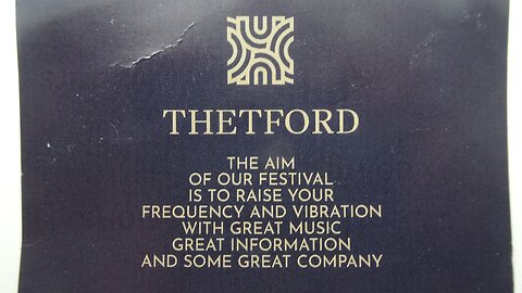 Thetford Truth and Freedom Festival Friday 18th July 2025: Part 4 - John A Man
