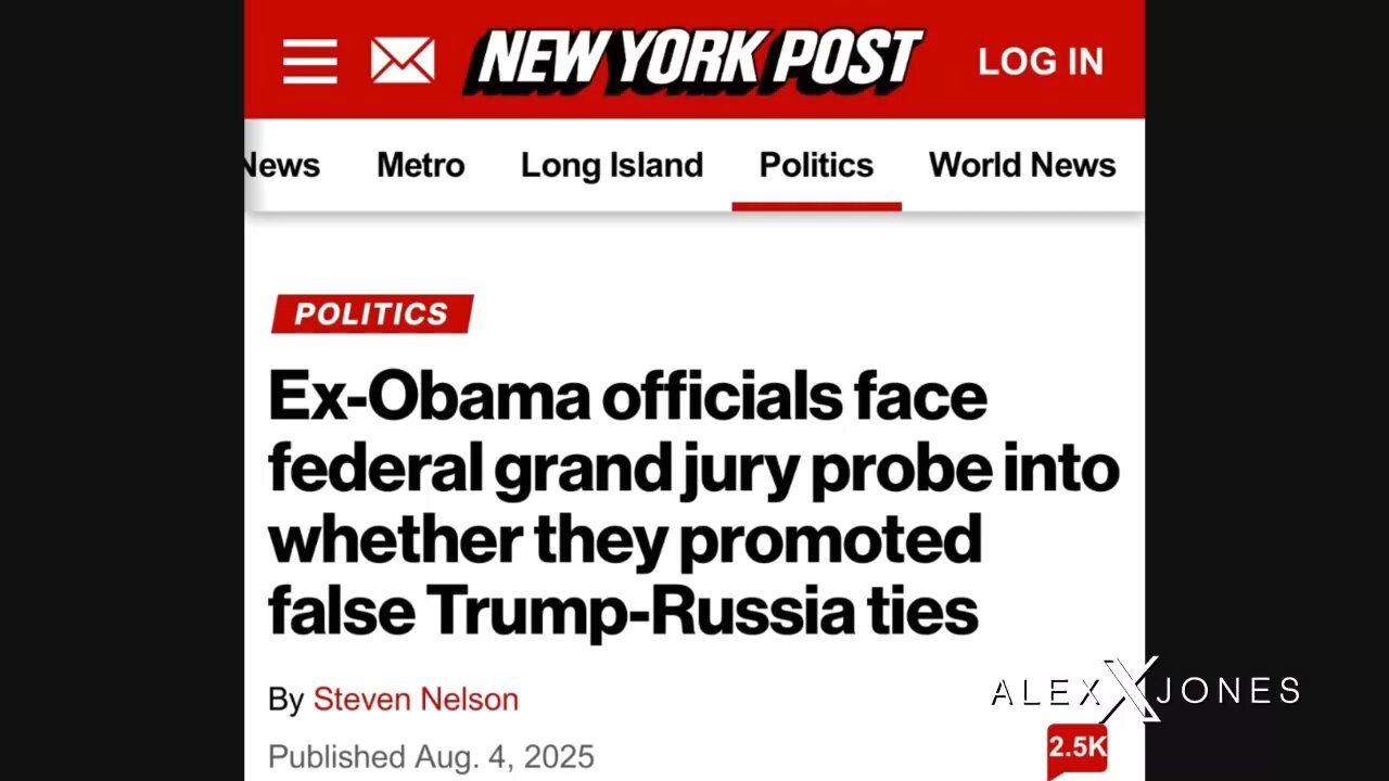 Alex Jones: "When The Indictments Come, I Want All Of Your Apologies!"
