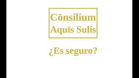 ¿Es seguro? (Español audio)