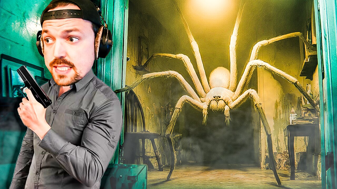 This New Indie Horror Game Involving A MASSIVE SPIDER Is Horrific