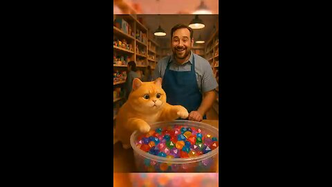 Naughty cat