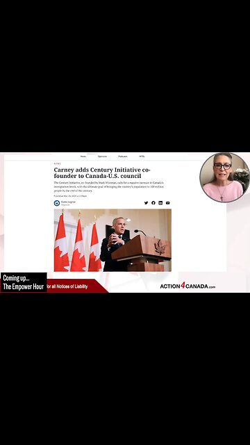 Carney Planning On Bringing In 100 Million People To Canada