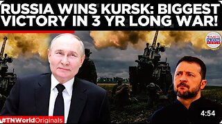 Crushing Blow to Ukraine: Russia Captures Kursk, Advances Ahead | Times Now World