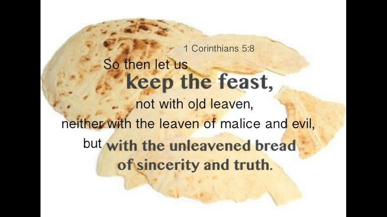 042825 The watchmaker Moses Mitchell is the sickle of man. During the days of Unleavened Bread