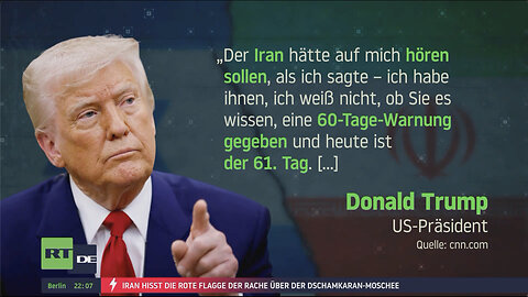 Israel greift Iran an: Reaktion von US-Präsident Trump