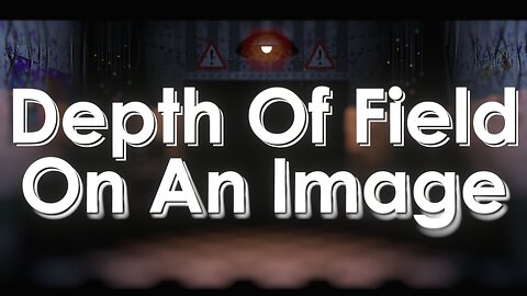 Depth Of Field With An Image In Blender. (fr/en)
