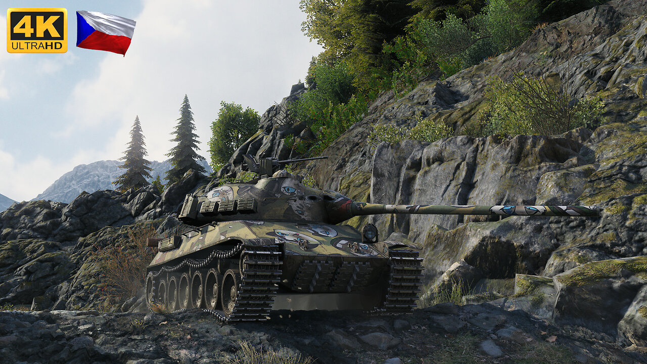 TVP T 50 51 - Mountain Pass - World of Tanks - WoT