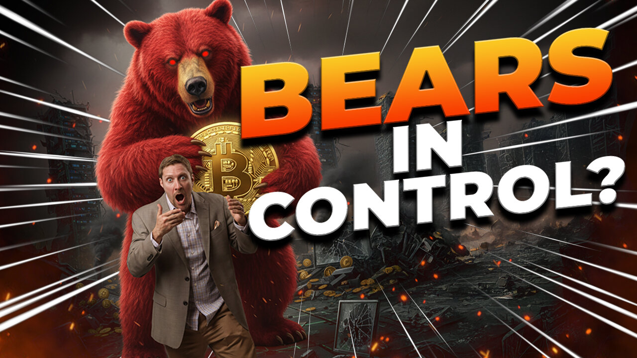 Bitcoin Live Trading: BTC Bear Pressure Mounts! Watching Key Support Levels EP1827