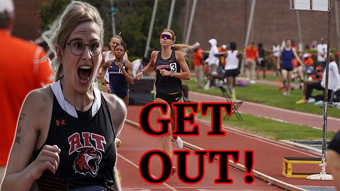 Trans Track Athlete Sadie Schreiner LOSES IT! SUES Princeton after being BANNED from Women's Meet!