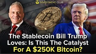 The Stablecoin Bill Trump Loves: Is This The Catalyst For A $250K Bitcoin?