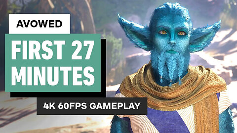 Avowed Gameplay - First 27 Minutes on PC _ 4K 60FPS