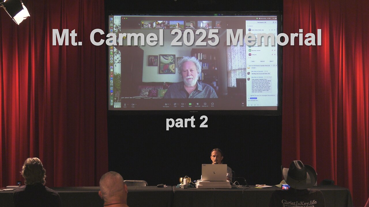 WACO: Mt. Carmel 2025 Memorial Service 32 years April 19th pt 2