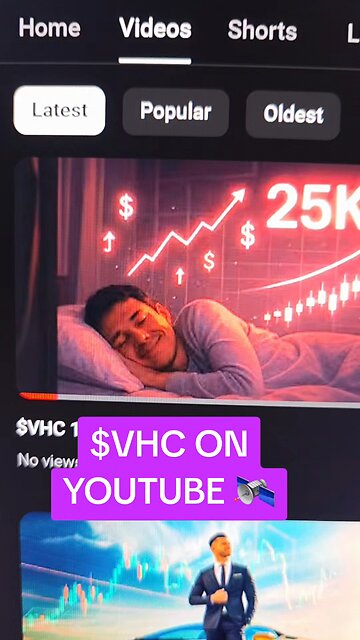 $VHC ON YOUTUBE 🛰