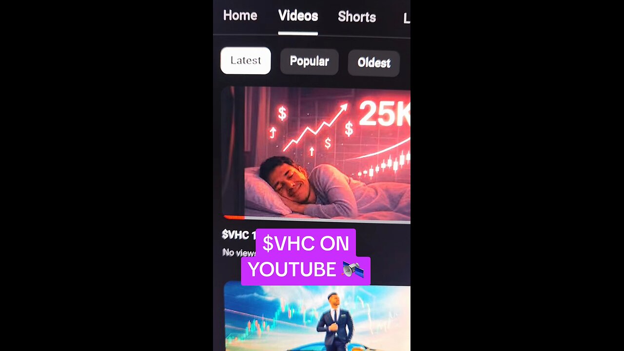 $VHC ON YOUTUBE 🛰