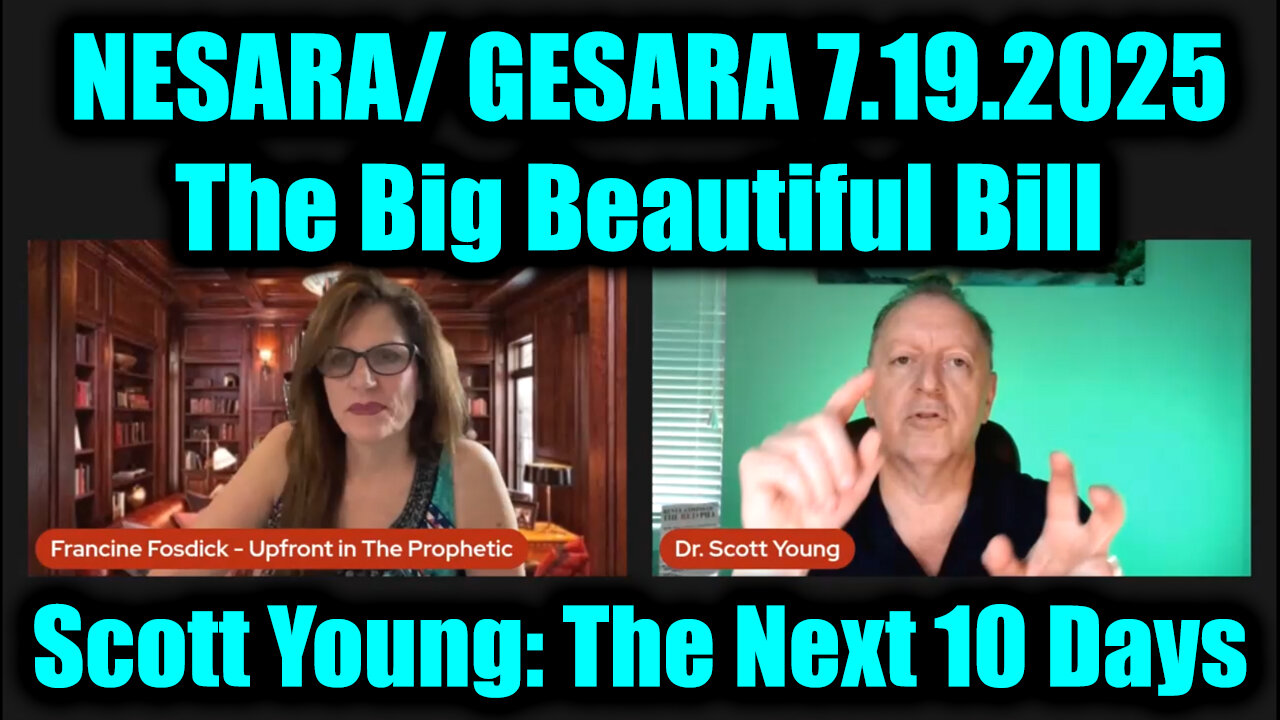 SCOT. NESARA/ GESARA Update. 7-19-25-AT-8PM-CST-00-EST #TRUTH