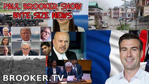 PAUL BROOKER SHOW BYTE SIZE NEWS WEDNESDAY 5TH OF AUGUST