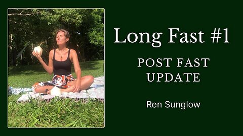 Long Fast #1 - Post Fast Update - 12th March 2023