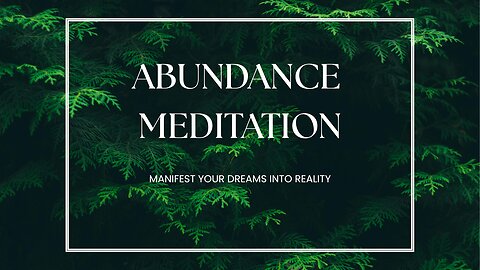 ABUNDANCE SUCCESS MANIFESTATION | GUIDED RELAXATION