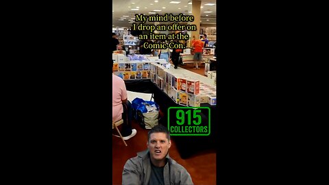 915collectors Funny Comic Con meme. #915collectors #funny #funnyvideos #comiccon #collectibles