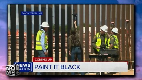 BREAKING VIDEO: DHS Sec. Kristi Noem Announces Plan To Paint US Southern Border Wall BLACK
