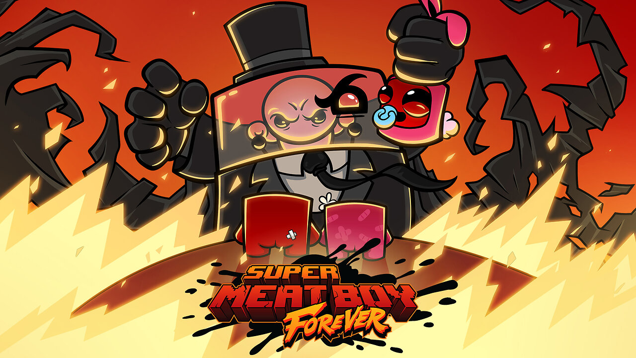 Super meat boy FOREVER 1st play