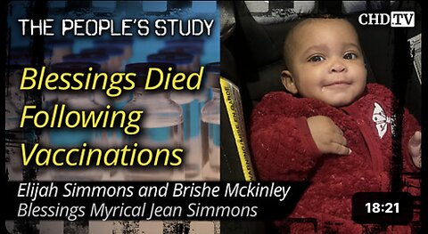 Blessings Died Following Vaccinations