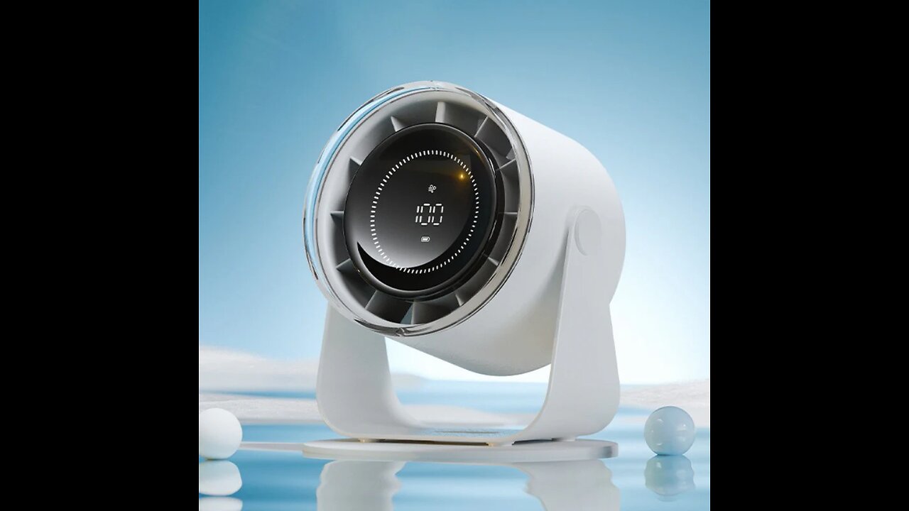 Desktop + Wall-Mounted Small Portable Silent Fan