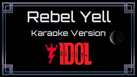 Billy Idol - Rebel Yell (CC)