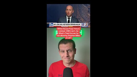 CNN won’t allow Stephen Miller on air? What are they afraid of?