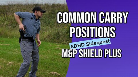 3 Common Carry Positions: Are you overthinking it??
