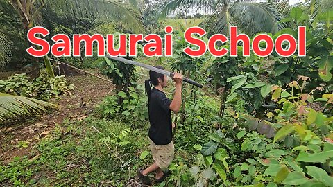 And so Samurai school begins...