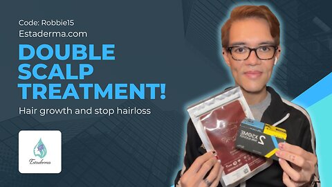 How I saved my hair! 👏💯 Dbl treatment on scalp w/exo’s and threads! 😱 @Estaderma.com code Robbie15 saves you 💵🥰