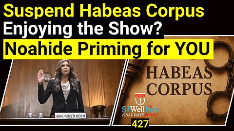 Suspend Habeas Corpus, It is for YOU..