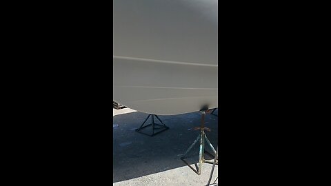 painting 27 ft turncat everon paint prep work