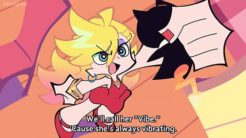 the ghost cat is so cute | Panty & Stocking with Garterbelt 2nd Season