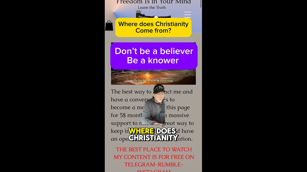 Where does Christianity come from