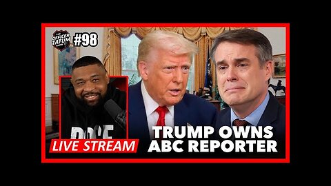 LIVE: Trump BODIES Smug ABC Reporter as Black People RAGE Over Saquon Barkley + MORE