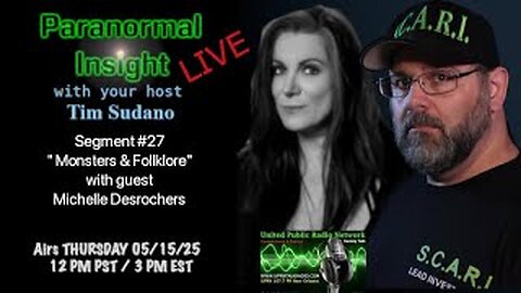 Paranormal Insight - Monsters and Folklore- Vampires with Michelle Desrochers