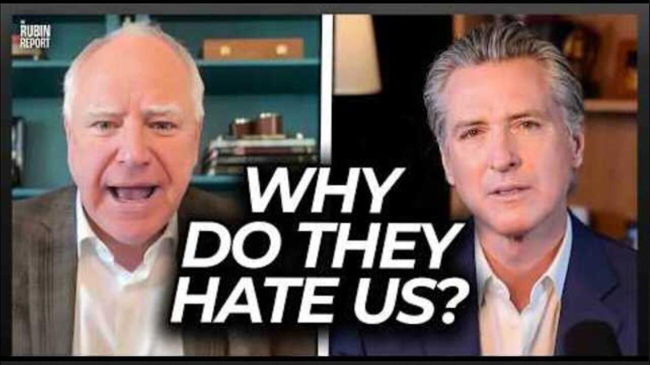 Tim Walz Accidentally Reveals to Gavin Newsom He’s Clueless About Why Dems Lost ~ The Rubin Report 3.18.25