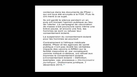 Crimes contre l’humanité, les documents de Pfizer révèlent que le vaccx