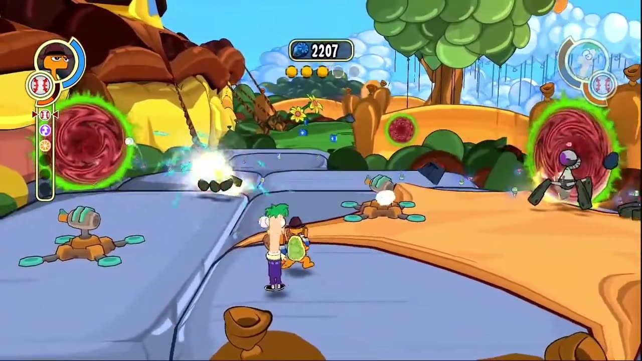 Phineas and Ferb: Across the 2nd Dimension - Arena Trap
